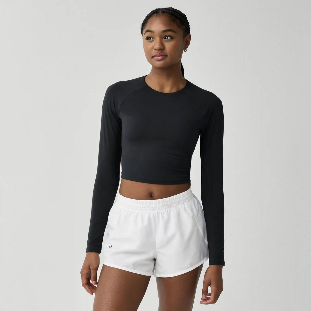 Luxe Crop Long Sleeve